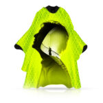 Rovra Barber Cape – Neoprene Collar – Green – In Your Mind