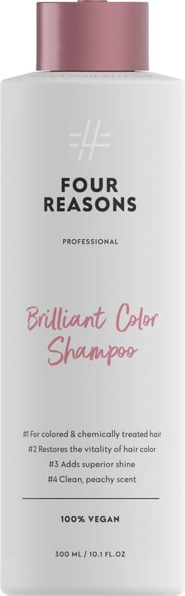 261x840_2.jpg Four Reasons - Brilliant Color Shampoo 300ml - 100% vegan - Afbeelding 1