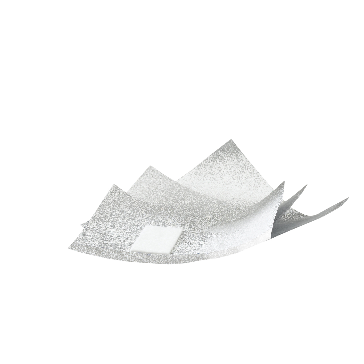 5412058165597 Sibel Soak Off Foil Sheets w/ Foam Pad 50 stuks - Afbeelding 1
