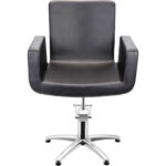 Sibel Cutting Chair Attractio w/ 5-Star Base Black