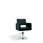 Sibel Cutting Chair Felicitas w/ Round Base Black