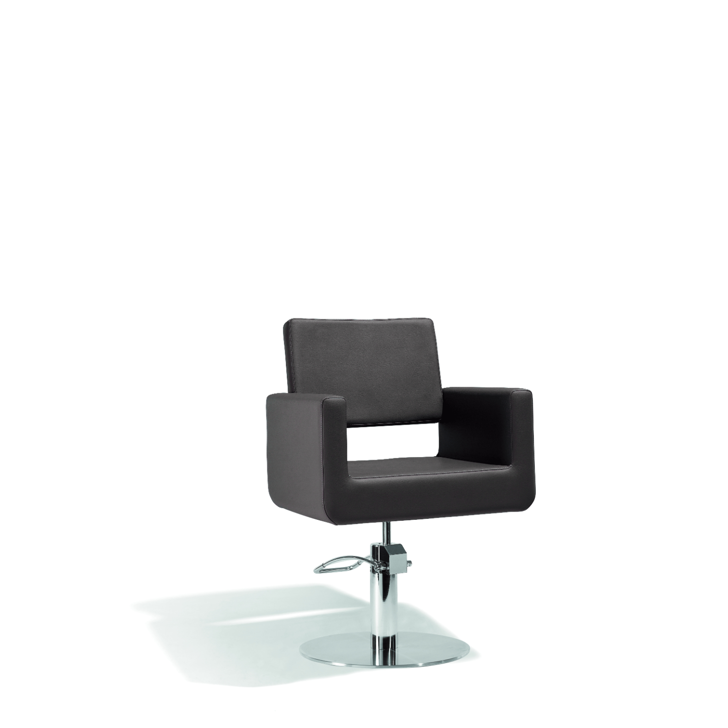 5412058178092 Sibel Cutting Chair Felicitas w/ Round Base Brown - Afbeelding 1