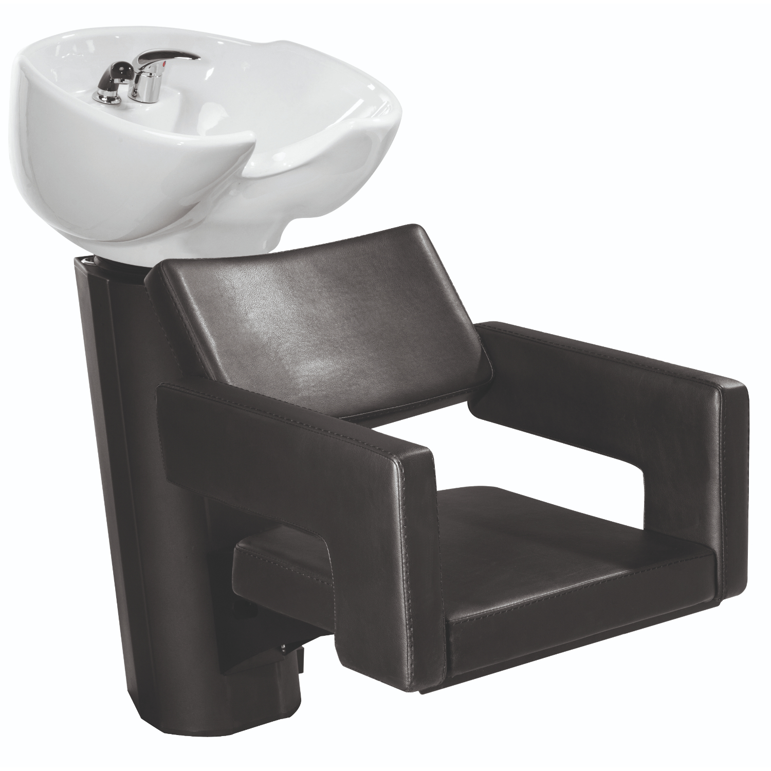 5412058188190 Sibel OBB Backwash Odeon w/ Chair & Basin white - Afbeelding 1