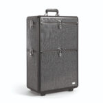Sibel Beautycase Alu Strass 2 Opbergniveaus XL