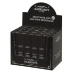Barburys Snor Wax 15ml Display 24st