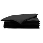 Sibel Hair Towel Absorb&Dry Disposable Black 40cmx80cm 50 stuks - Afbeelding 2