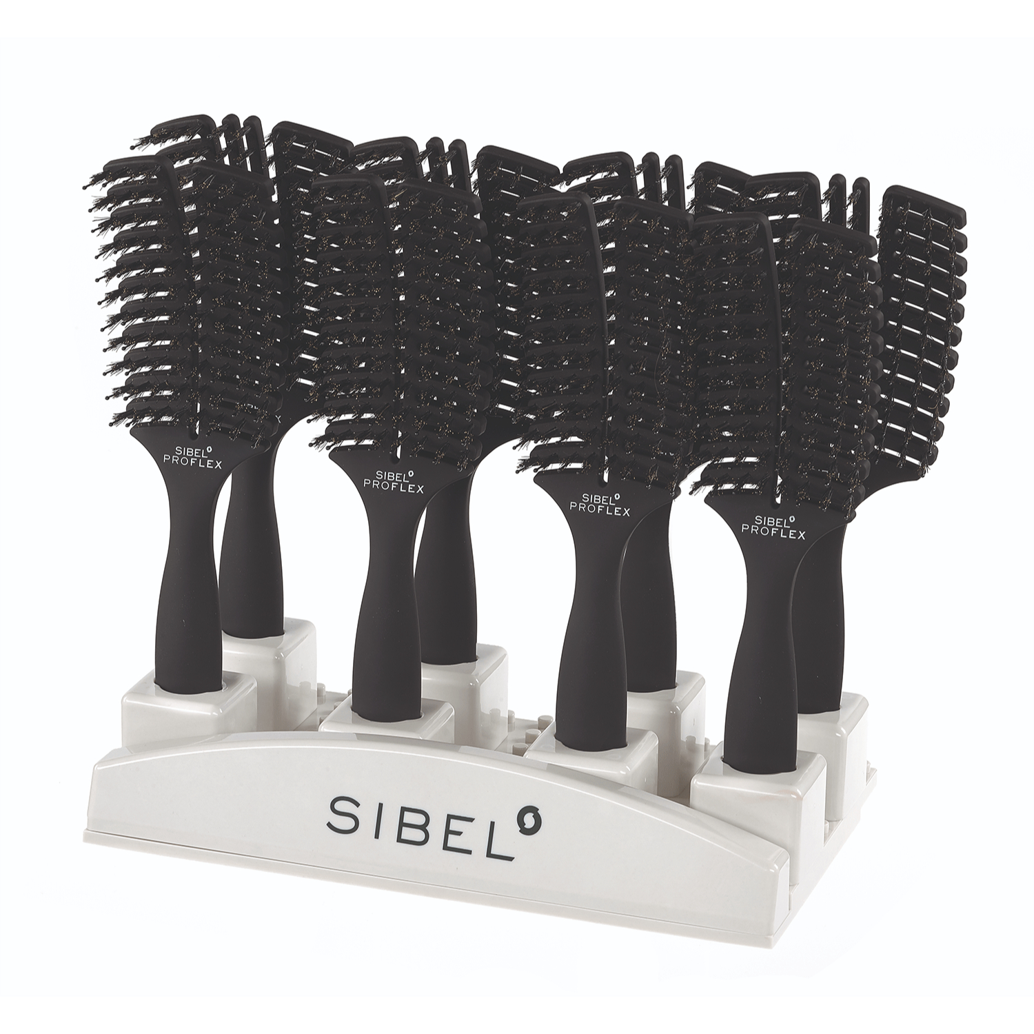 5412058204715 Sibel Verluchte Borstel Proflex-Kort Display 8 stuks - Afbeelding 1