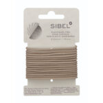 Sibel Elastische Haarbandjes Blond Dun 16 stuks