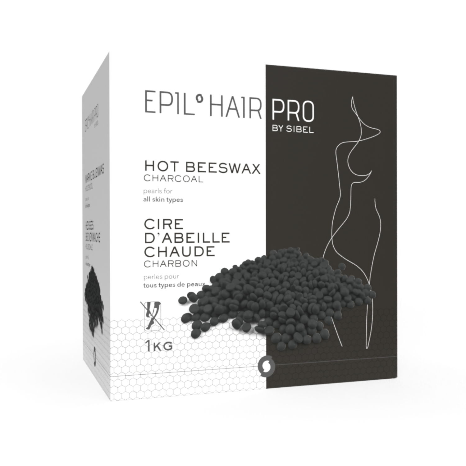 5412058209031-1 Sibel EHP Wasparels Houtskool 1kg - Afbeelding 1