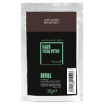 Sibel HS Haaropbouwende Vezels Navulling Donkerbruin 25g