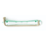 Sibel Cold Wave Staafjes Groen/Wit Kort 12 stuks