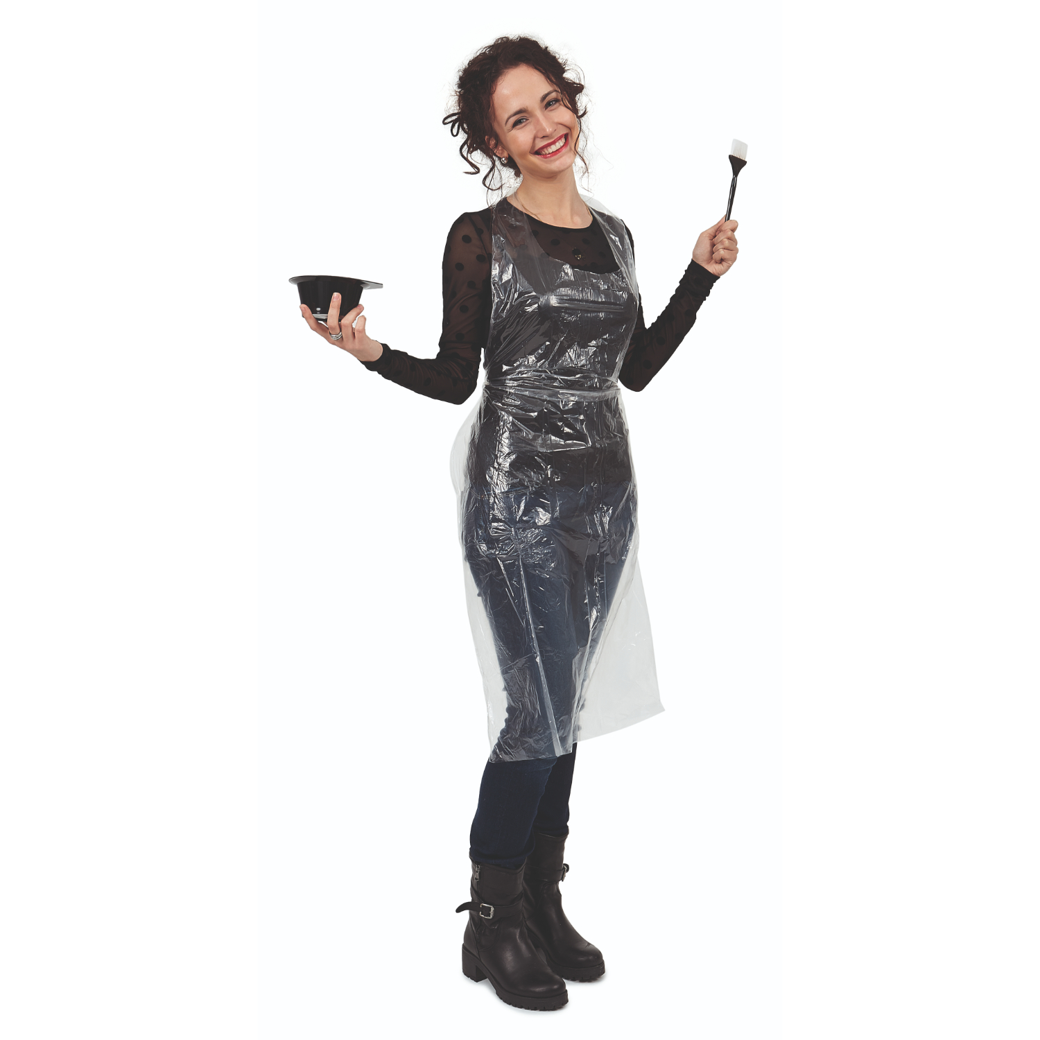 5412058500015 Sibel Kleurmantel Wegwerp 20 stuks - Afbeelding 1