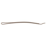 Sibel Klassieke haarspelden Lisette Bruin 50mm Doos 500 stuks