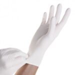 Screen touch - Handschoen Budget nitril poedervrij White-maat M
